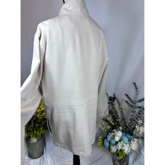 MP Piombo Safari 4 Flap Pocket Jacket Concealed zip size S - Picture 13 of 16